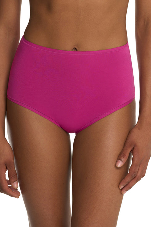 Natori Bliss Bare Cotton High Waist Brief